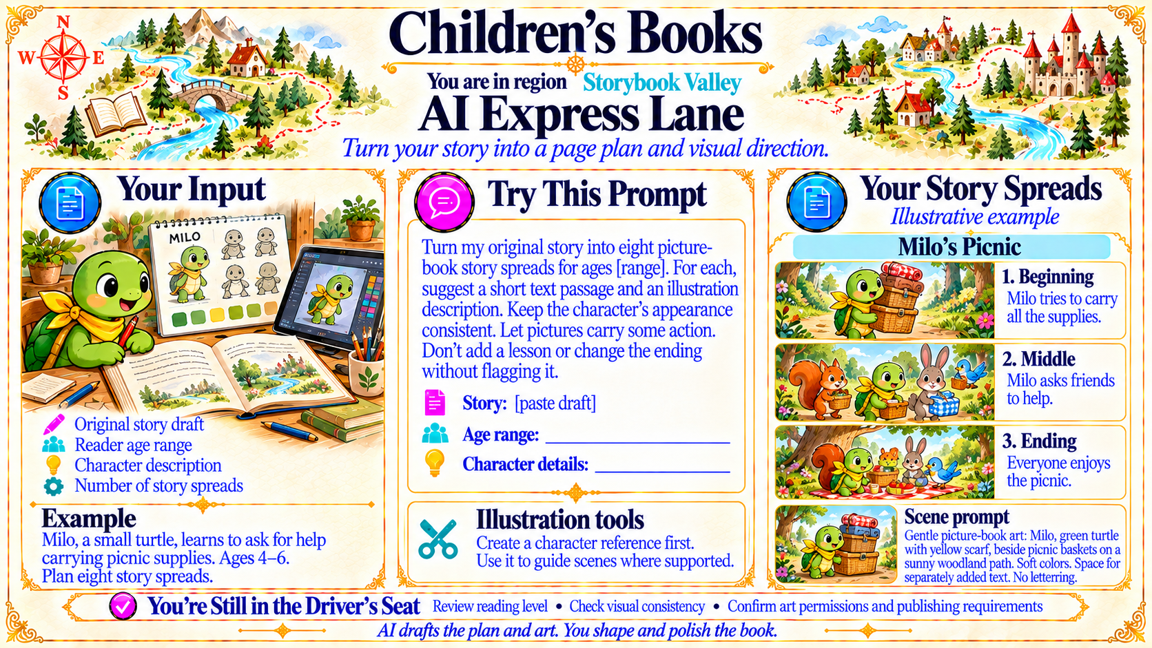 Childrens Books — AI Express Lane original artwork