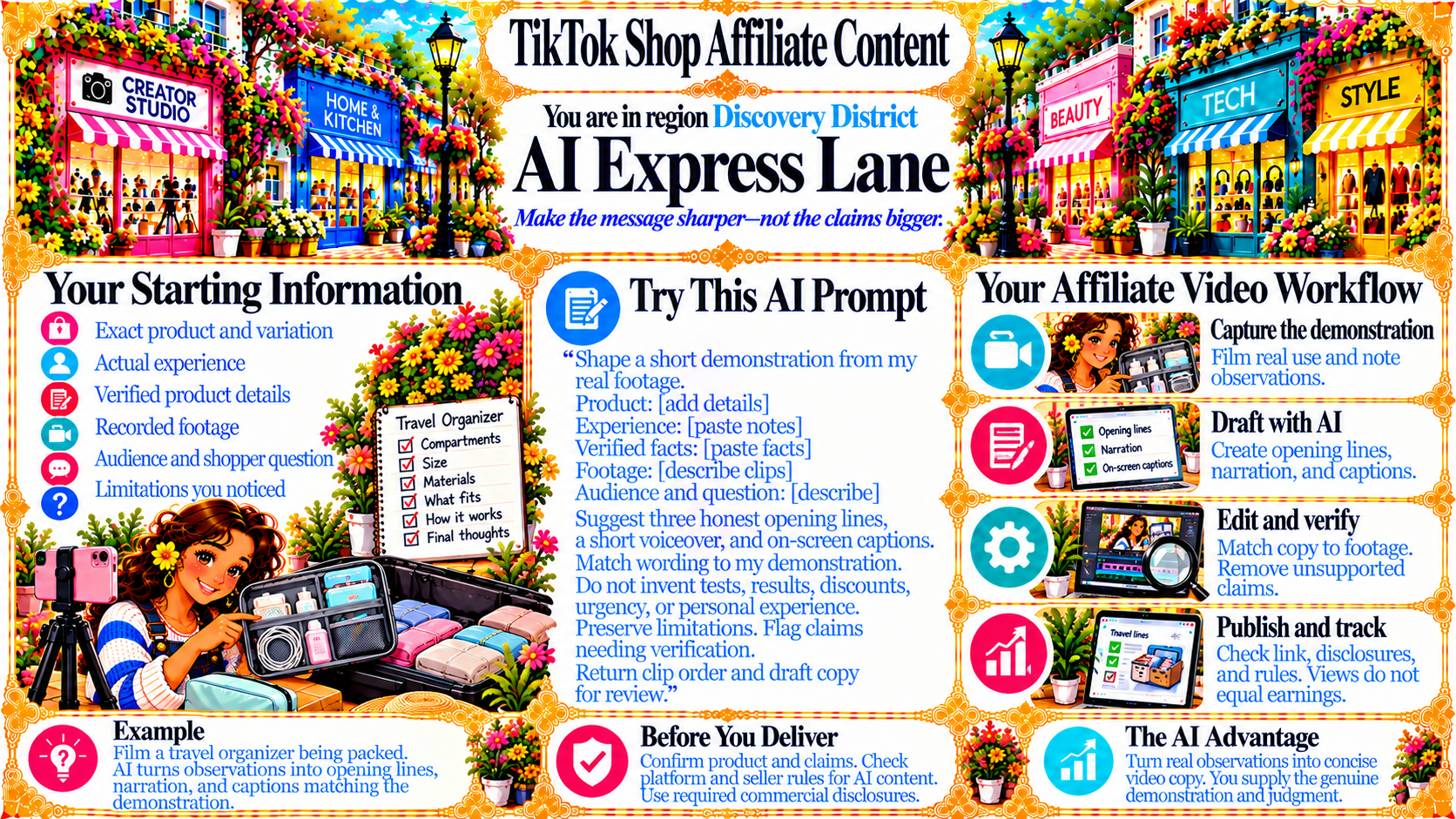 Tik Tok Shop Affiliate Content — AI Express Lane original artwork